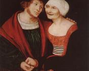 卢卡斯 伊尔 韦基奥 克拉纳赫 : Old Woman and Young Man